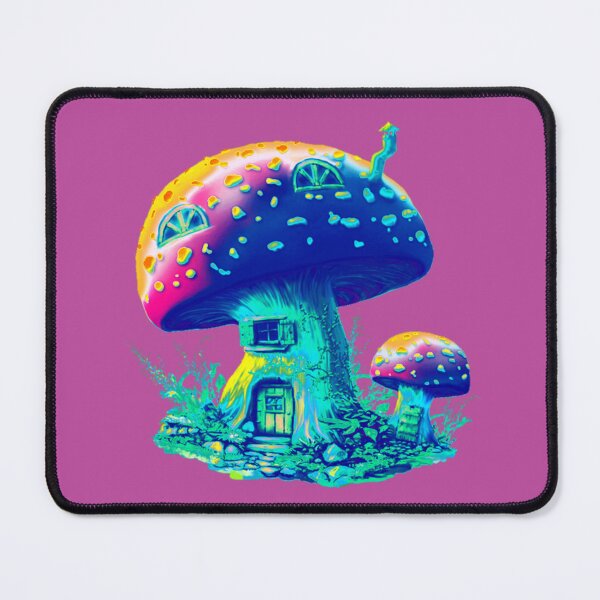Item preview, Mushroom House, Neon designed and sold by larissa-myrie.