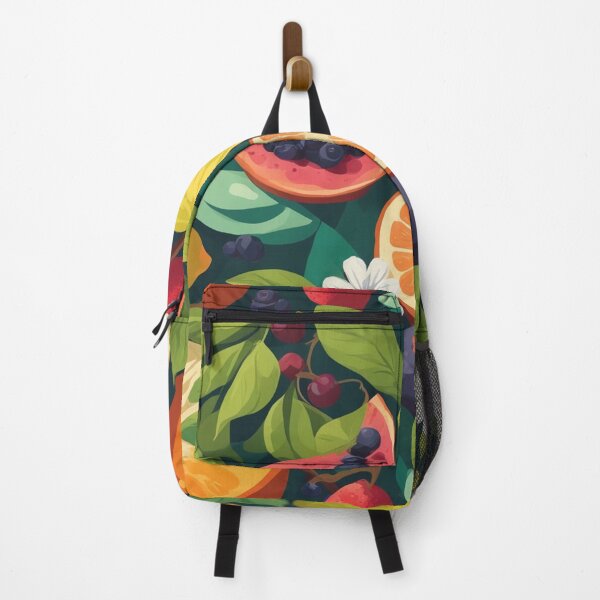 Item preview, Flat Design Fruit Floral Pattern designed and sold by hjian8219.