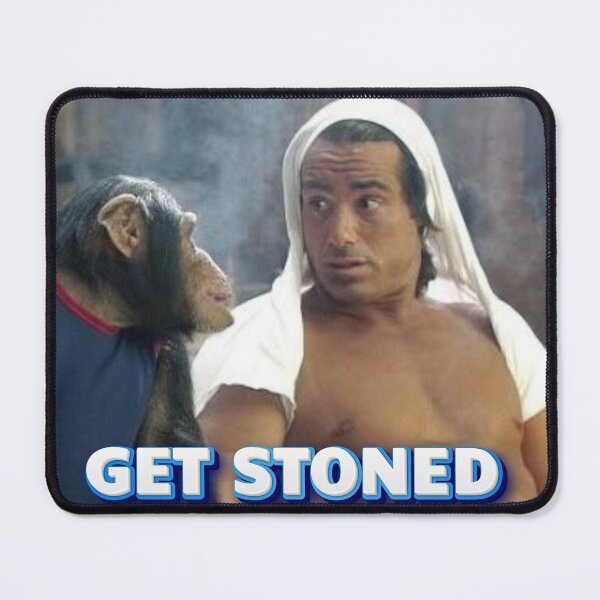 Item preview, Get stoned funny meme designed and sold by Willshire.