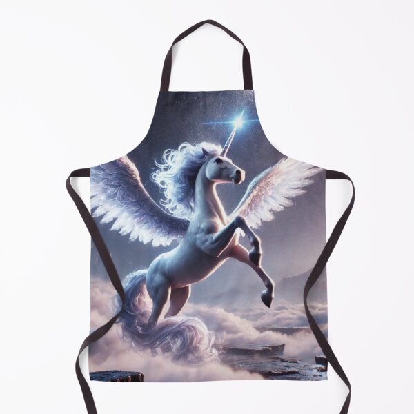 Item preview, Mystical Alicorn Hybrid in Enchanted Realm - Fantasy Creature Art designed and sold by FantasyHybrids.