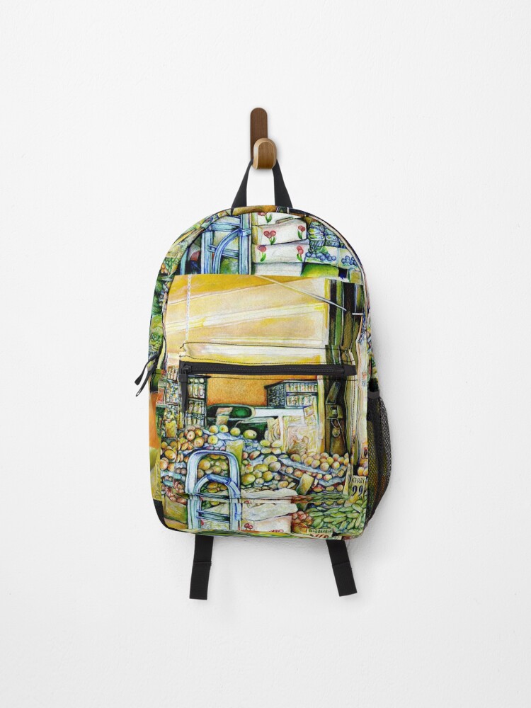 Thumbnail 1 of 3, Backpack, Undermining Artistic Gentrification designed and sold by gayeelise.