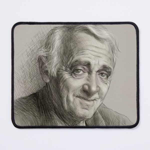 Item preview, Pencil sketch of Charles Aznavour designed and sold by maria0505.