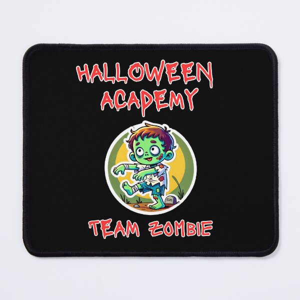 Item preview, Halloween Academy Team Zombie T-Shirt designed and sold by Manic Merch Designs.