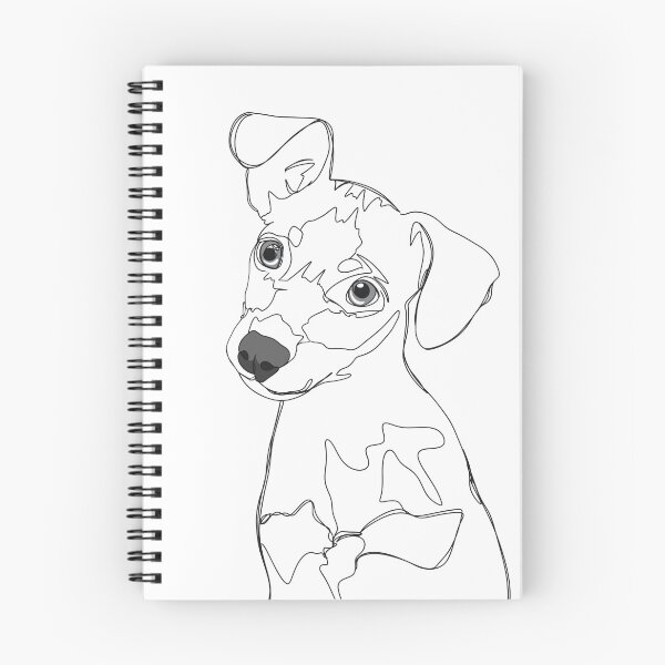 Item preview, Dog lineart  designed and sold by saturnodearte.