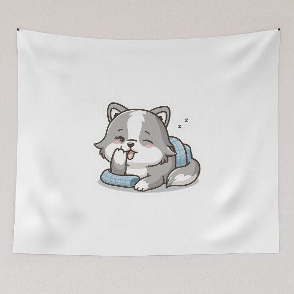 Item preview, Loth Wolf: Sleepy Cute designed and sold by EclipseArtworks.