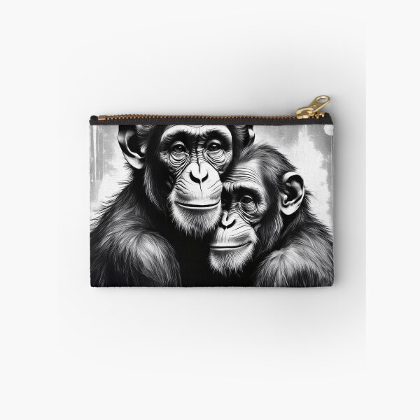 Item preview, Two chimpanzees designed and sold by hhh-art.