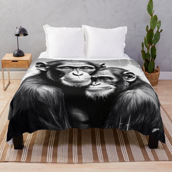 Item preview, Two chimpanzees designed and sold by hhh-art.