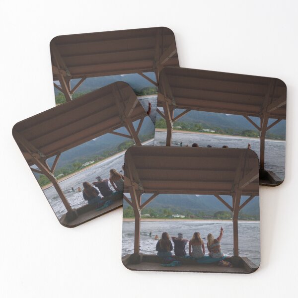 Item preview, Relaxing at Hanalei Bay - Kauai, Hawaii designed and sold by World Wondering Travel Photography.