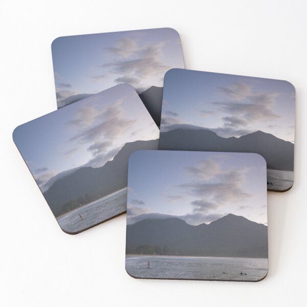 Item preview, Twilight at Hanalei Bay - Kauai Hawaii designed and sold by World Wondering Travel Photography.