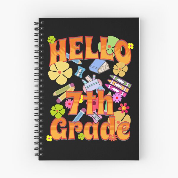 Item preview, HELLO 7th Grade designed and sold by NuttySqueaky.