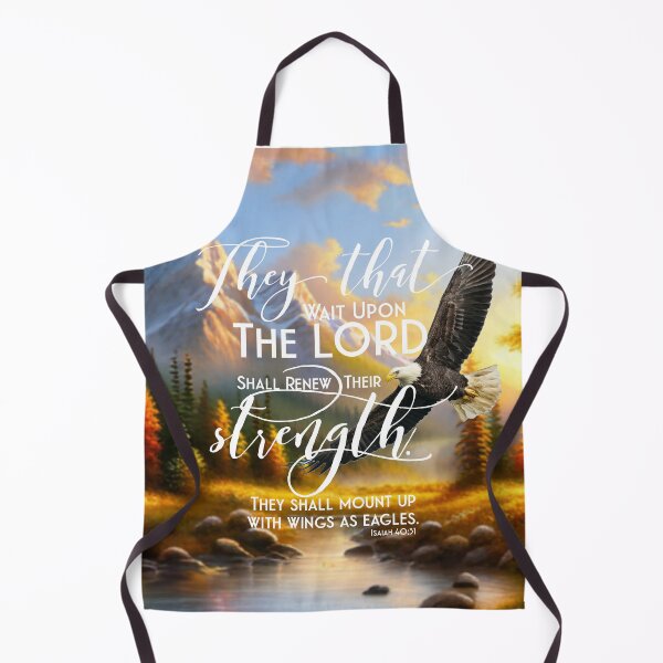 Item preview, Isaiah 40:31 Eagle and Mountain Stream designed and sold by LifeCrush.