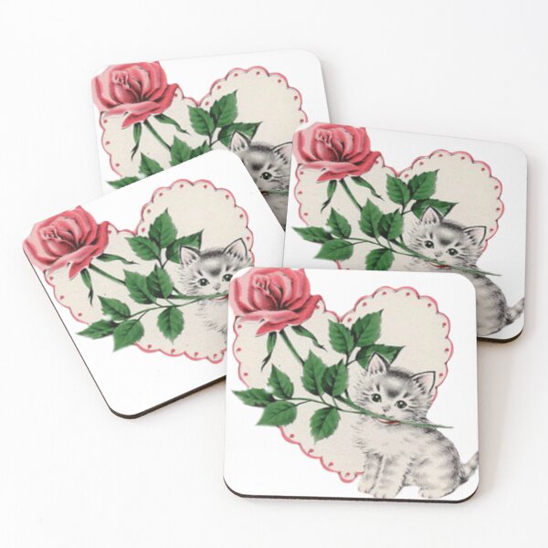Item preview, Coquette Vintage Cat designed and sold by Pixiedrop.