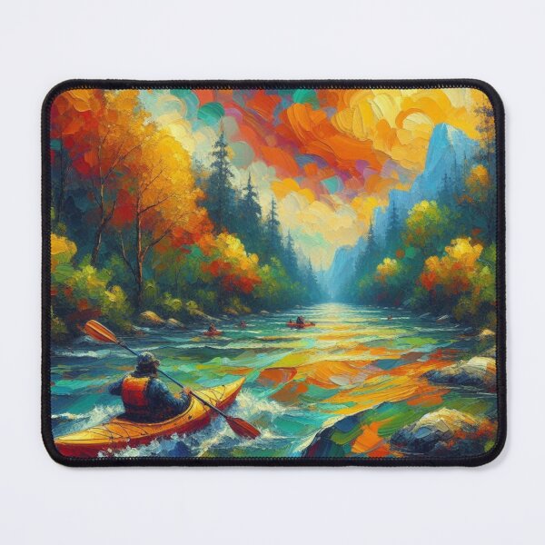 Item preview, Kayaking the Rapids  designed and sold by Halifaxartguy.
