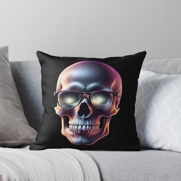 Item preview, Skull with glasses designed and sold by DebriArte.