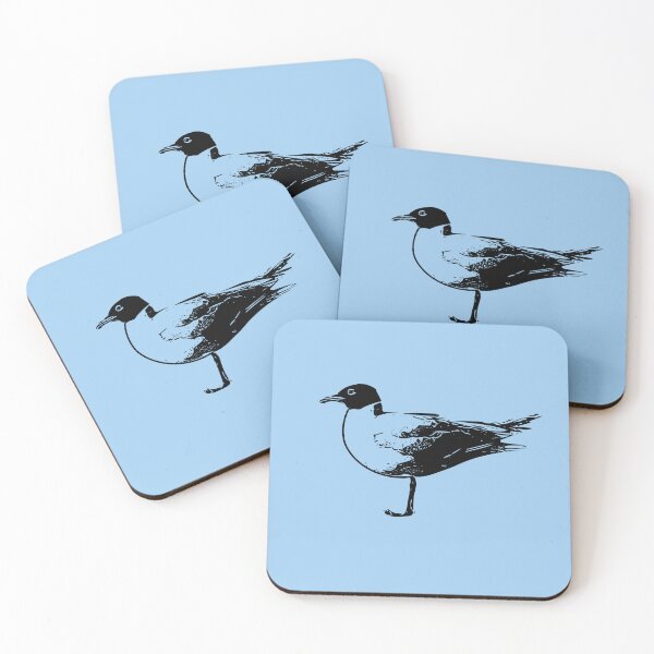 Item preview, Mediterranean Gull Black Design  designed and sold by designsasstultd.