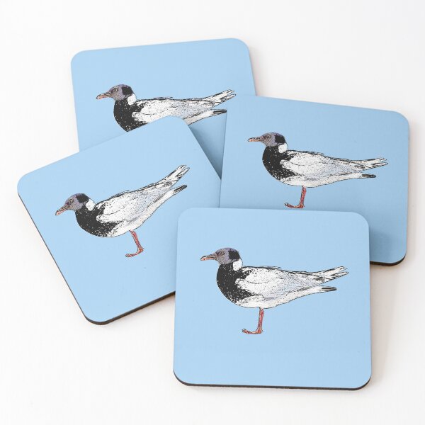 Item preview, Mediterranean Gull Black Alternate Design  designed and sold by designsasstultd.