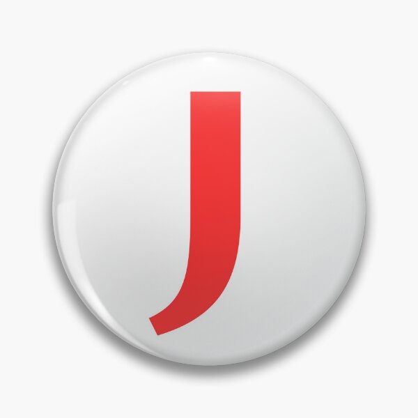 Item preview, Big Red Alphabet Letter J designed and sold by RobbiesMusic.