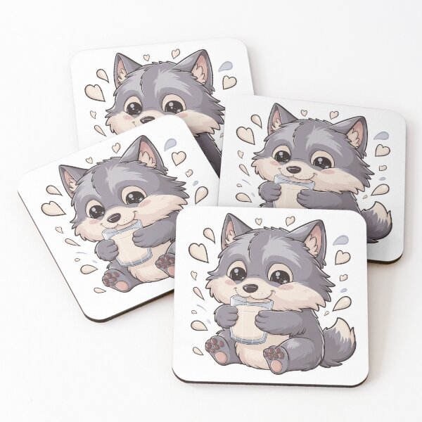 Item preview, Loth Wolf: Milk Time Delight designed and sold by EclipseArtworks.
