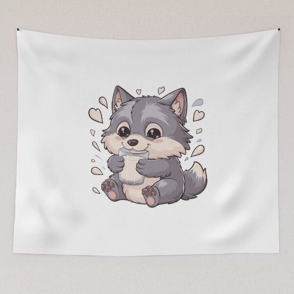 Item preview, Loth Wolf: Milk Time Delight designed and sold by EclipseArtworks.