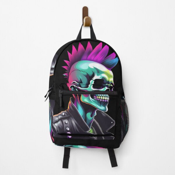 Item preview, Punk skull designed and sold by DebriArte.