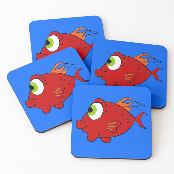 Item preview, Red Fish designed and sold by larissa-myrie.