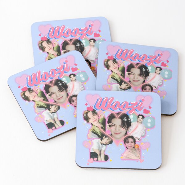 Item preview, Woozi cute heart SVT designed and sold by Azucena Lopez.