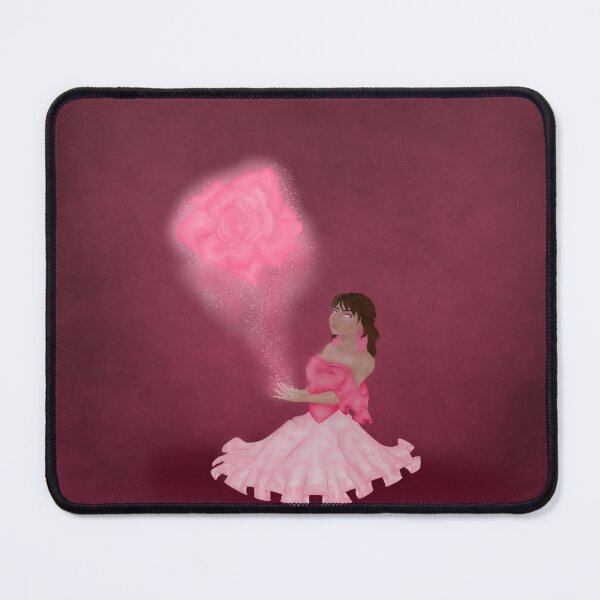 Item preview, illusion of a glowing pink flower  designed and sold by LunaCoyoteArt.
