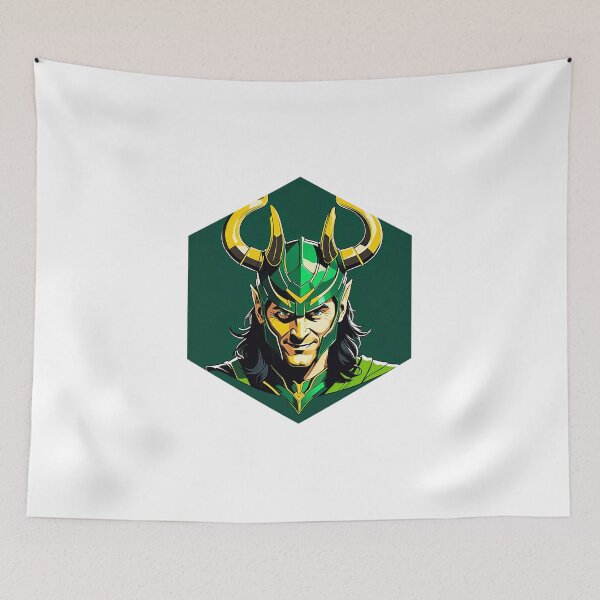 Item preview, Loki Caricature designed and sold by AbsoluteA.