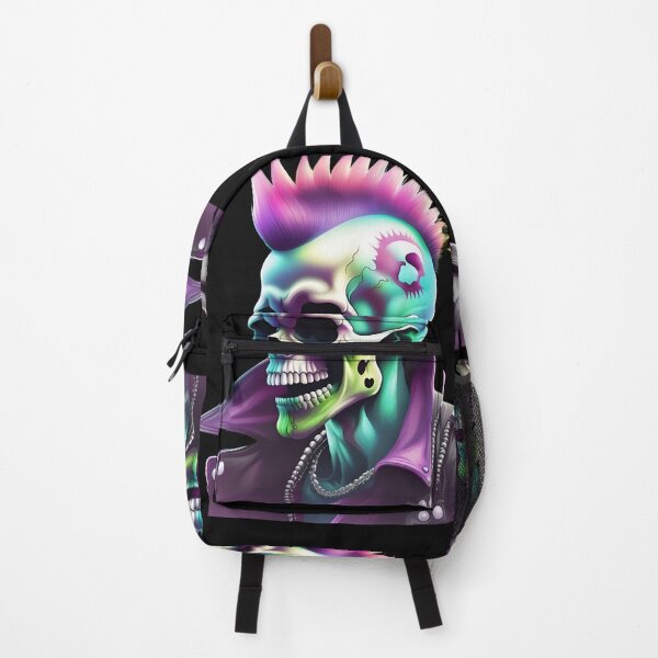 Item preview, Punk skull designed and sold by DebriArte.