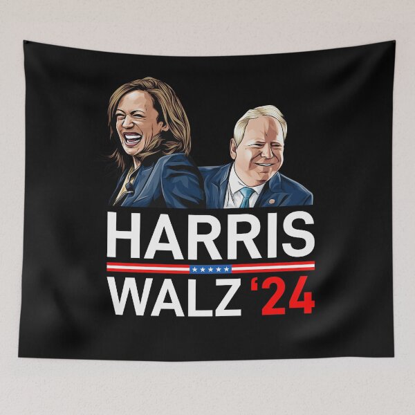 Item preview, Harris Walz 2024 For President designed and sold by vestalshop.