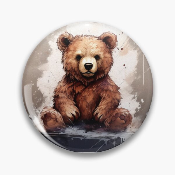 Item preview, Brown teddy bear designed and sold by hhh-art.