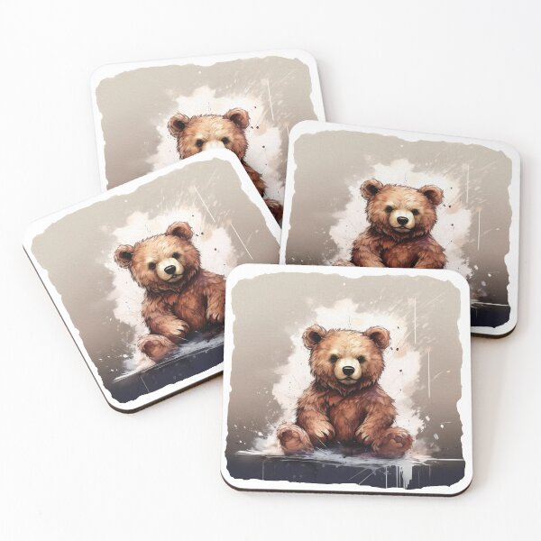 Item preview, Brown teddy bear designed and sold by hhh-art.