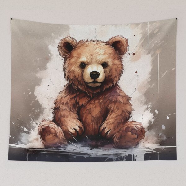 Item preview, Brown teddy bear designed and sold by hhh-art.