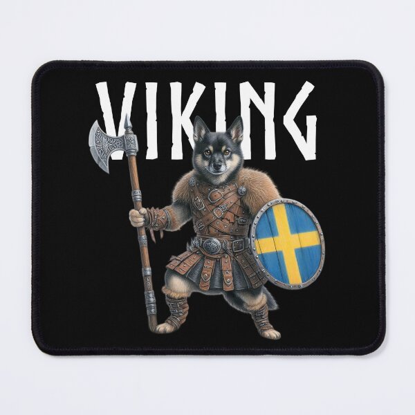 Item preview, Swedish Viking Dog Defender of Norse Legends designed and sold by HolidayT-Shirts.