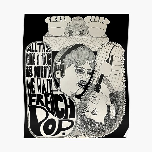 French Pop: An Ode to Serge Poster