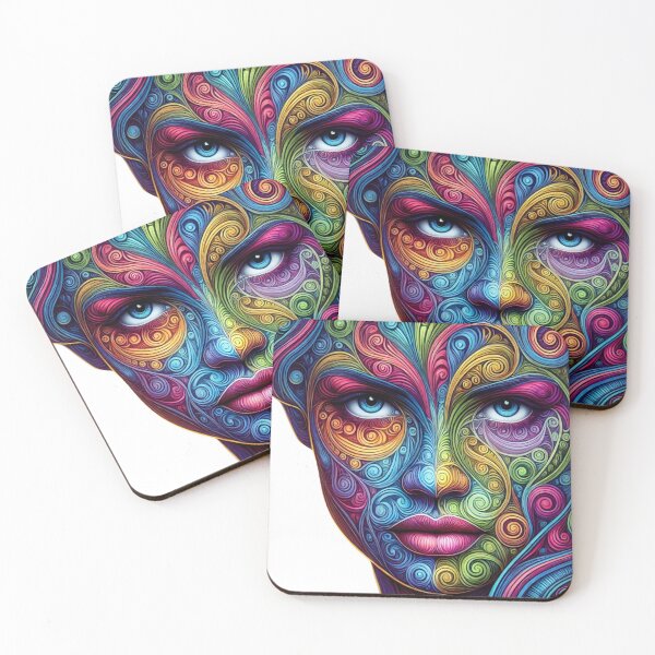 Item preview, Vibrant Whirls of Expression designed and sold by vvatcharasena.
