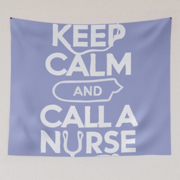 Item preview, Keep Calm and Call a Nurse T-shirt Design designed and sold by Collision19.