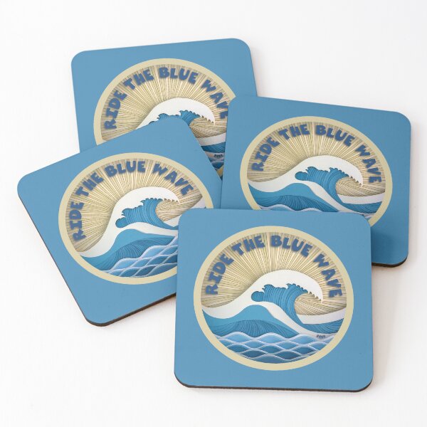 Item preview, RIDE THE BLUE WAVE designed and sold by InGFocus.