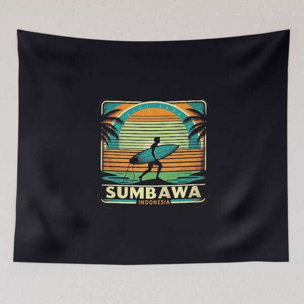 Item preview, Sumbawa Indonesia surf vintage designed and sold by LoveLabDesign.