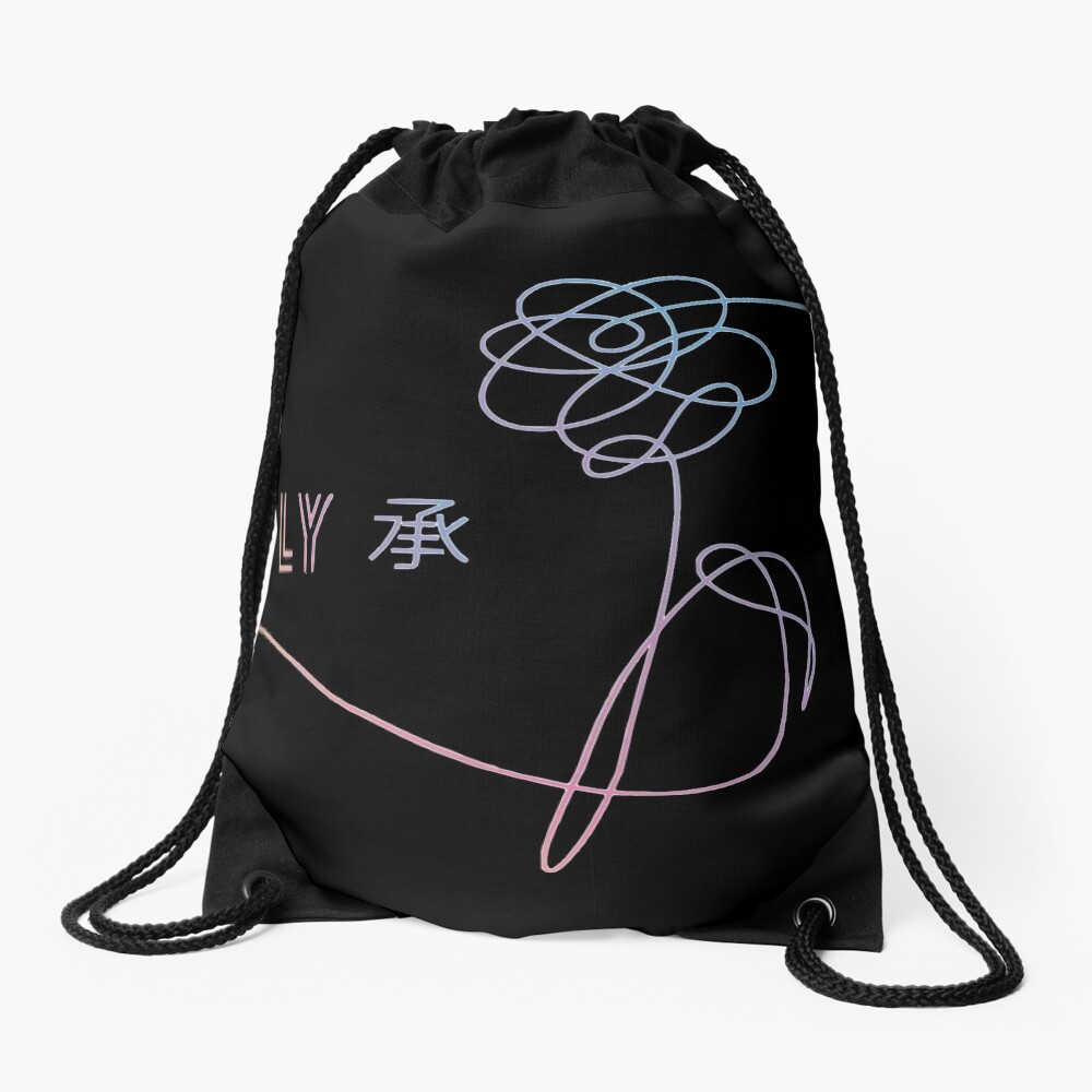 BTS - Love Yourself Drawstring Bag