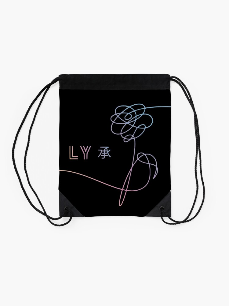 Alternate view of BTS - Love Yourself Drawstring Bag