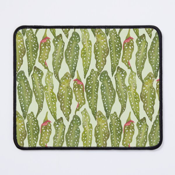 Item preview, Polka Dot Begonia Leaves designed and sold by JocelynBateson.