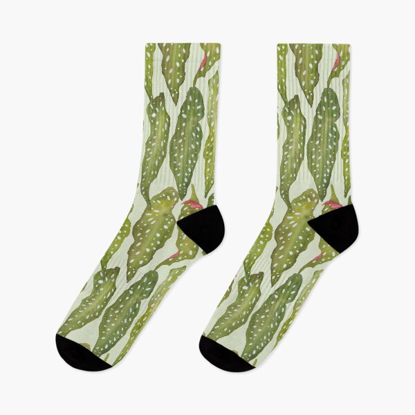 Item preview, Polka Dot Begonia Leaves designed and sold by JocelynBateson.