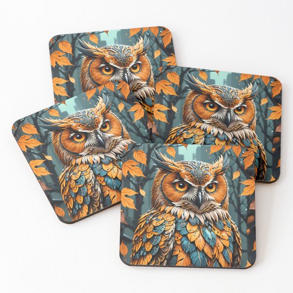 Item preview, Autumn Owl, Ai Generated Art  designed and sold by ACC .