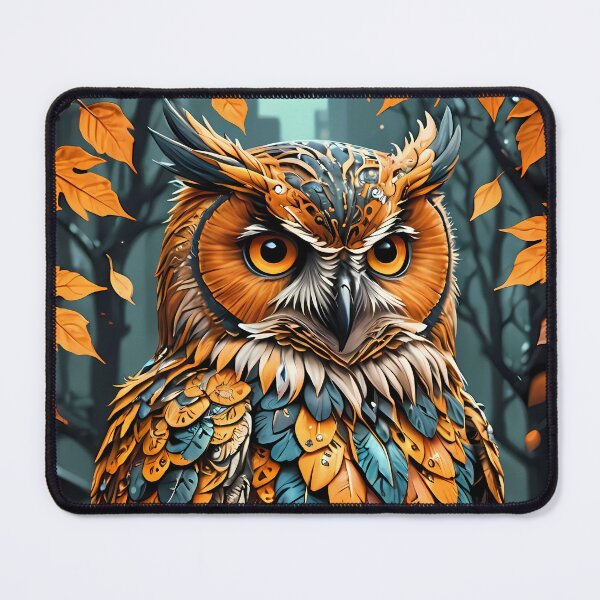 Item preview, Autumn Owl, Ai Generated Art designed and sold by ACC .