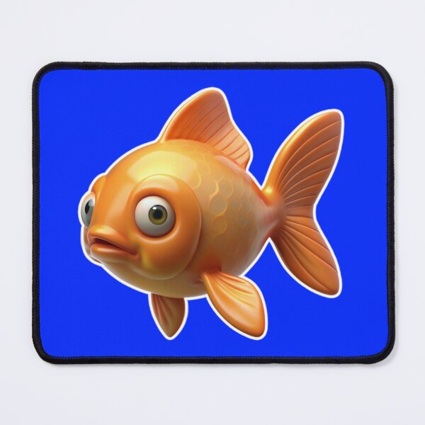 Item preview, GOLD FISH WITH BIG EYES designed and sold by larissa-myrie.