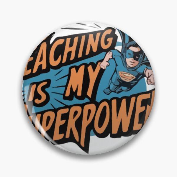 Item preview, Teaching Is My Superpower T-shirt Design designed and sold by Collision19.