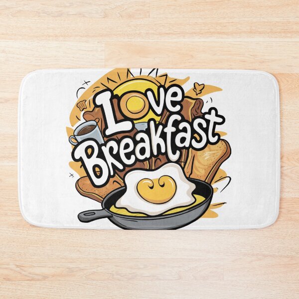 Artikelvorschau, Ich liebe Frühstück (Spiegelei-Edition) - Grafik entworfen und verkauft von Kurczaq-Shop.