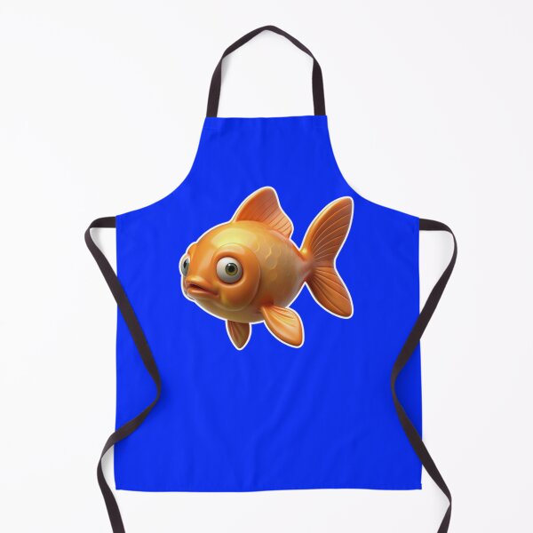 Item preview, GOLD FISH WITH BIG EYES designed and sold by larissa-myrie.