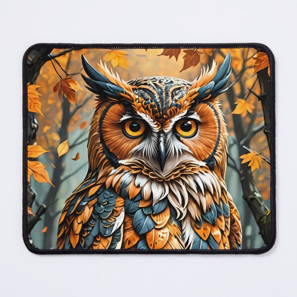 Item preview, Autumn Owl, Ai Generated Art  designed and sold by ACC .